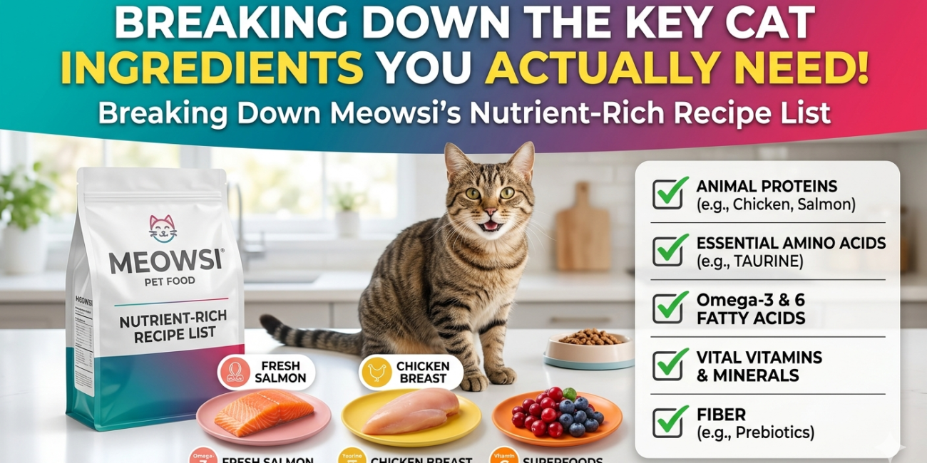 Ingredients Your Cat Actually Needs