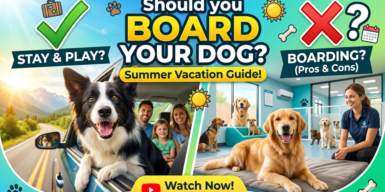 Should you Board Your Dog for Summer Vacation