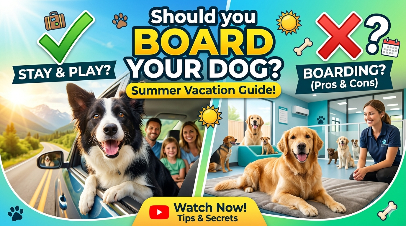Should you Board Your Dog for Summer Vacation