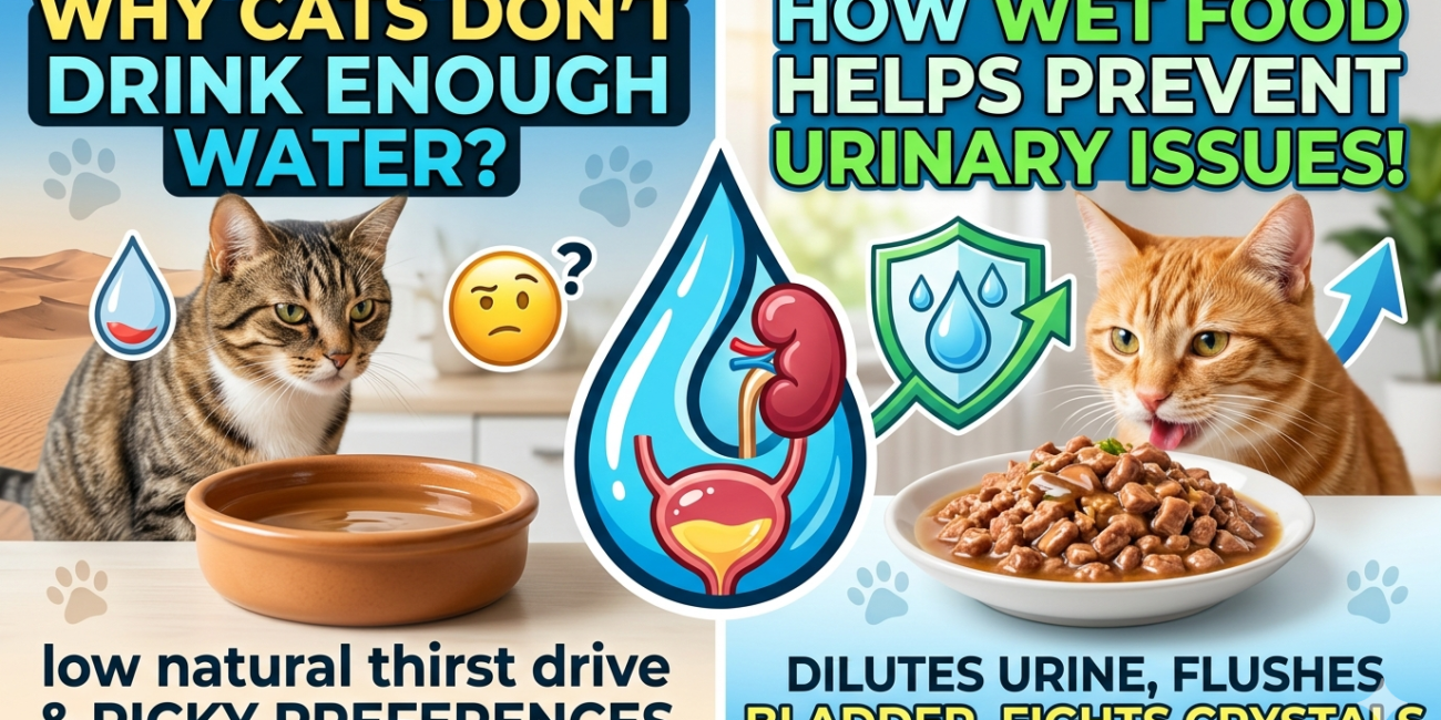 Why Cats Don’t Drink Enough Water