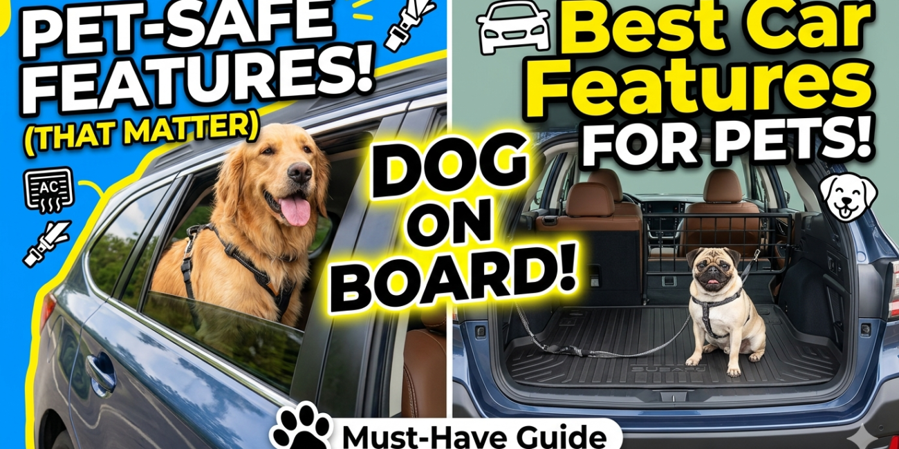 Best Car Features For Pet Owners