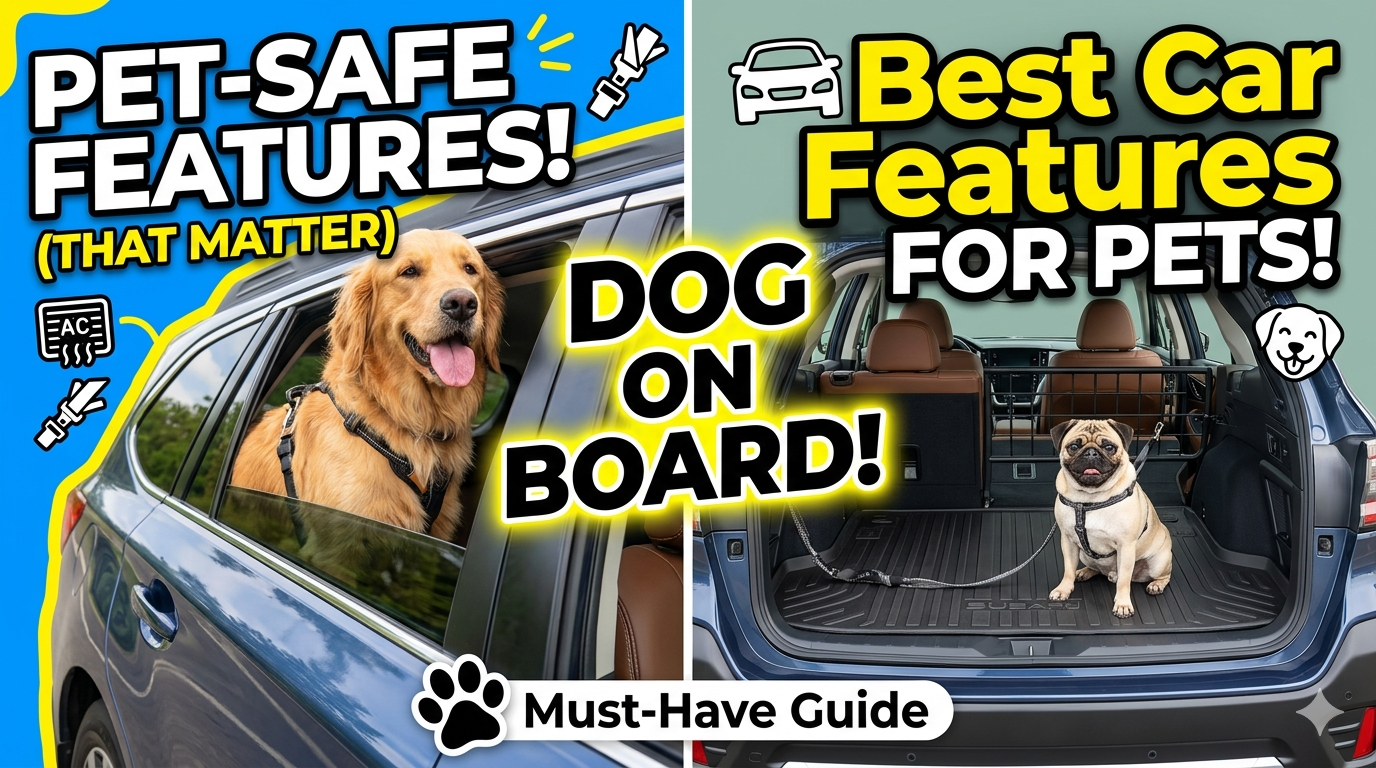 Best Car Features For Pet Owners