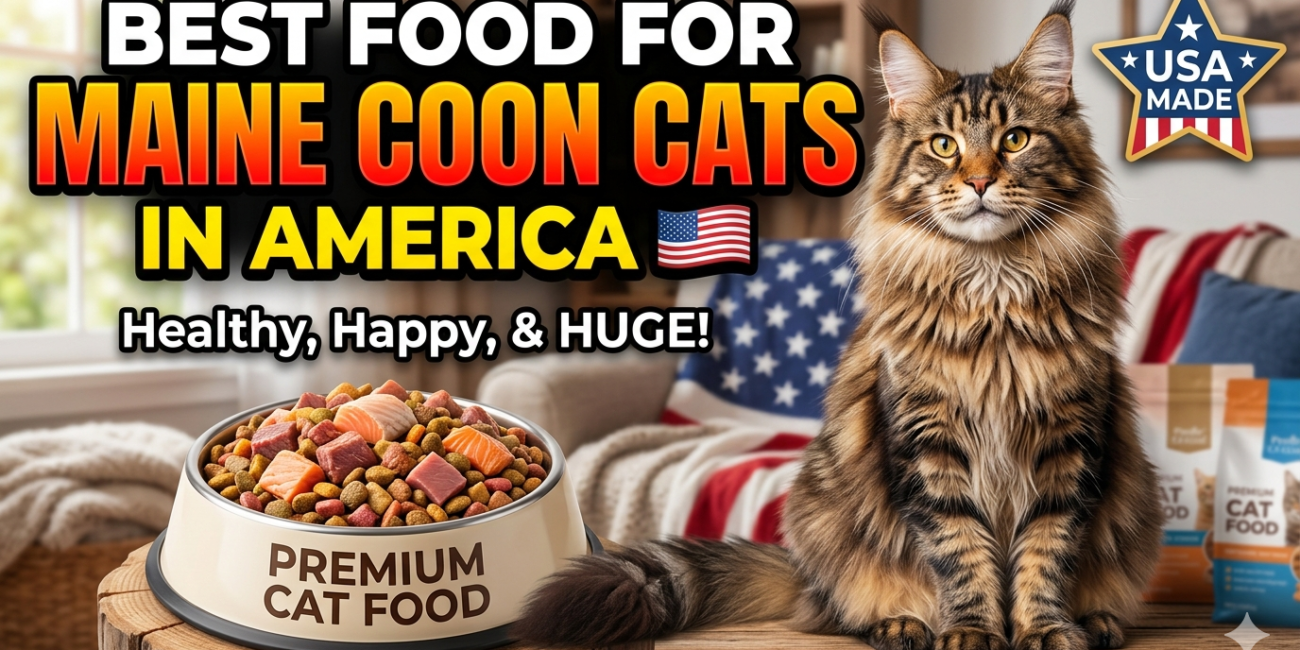 Best Food for Maine Coon Cats in America