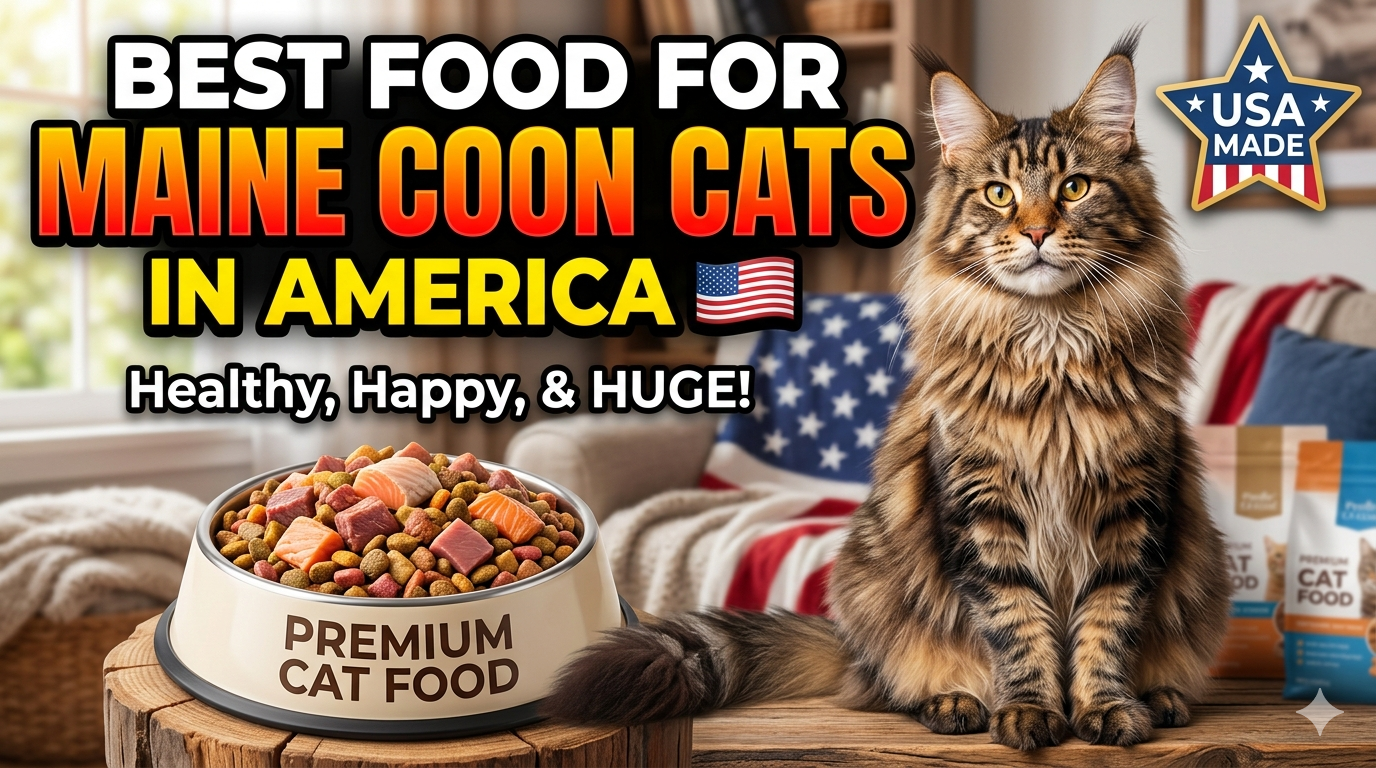 Best Food for Maine Coon Cats in America