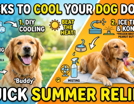 Hacks to cool your dog down in summer