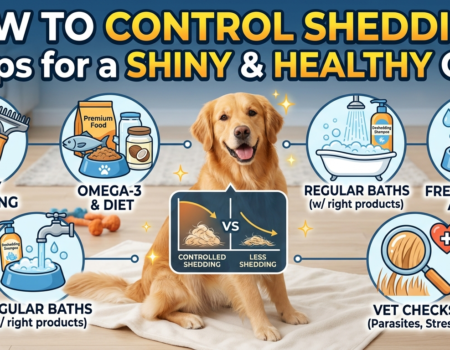 How to Control Shedding in Dogs