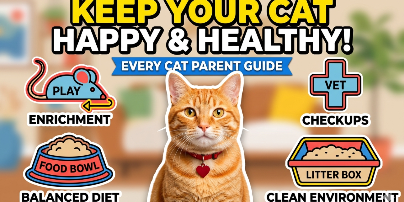 How to Keep Your Cat Happy and Healthy