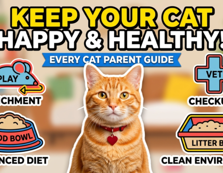 How to Keep Your Cat Happy and Healthy