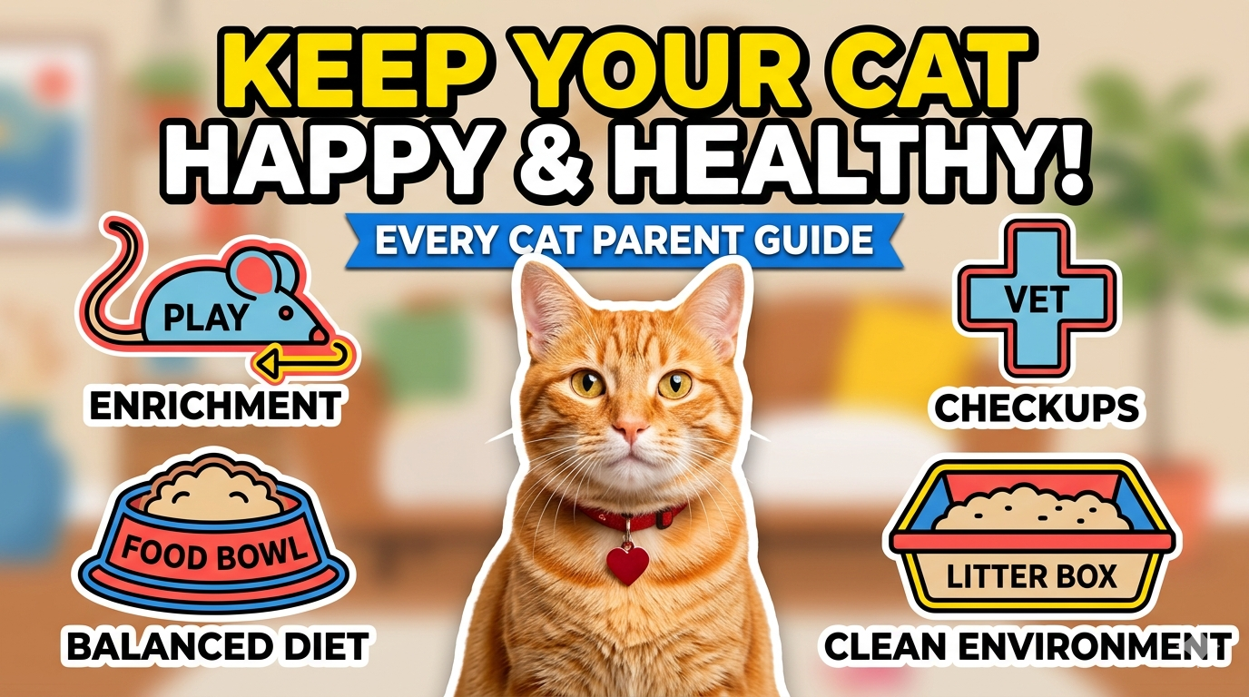 How to Keep Your Cat Happy and Healthy
