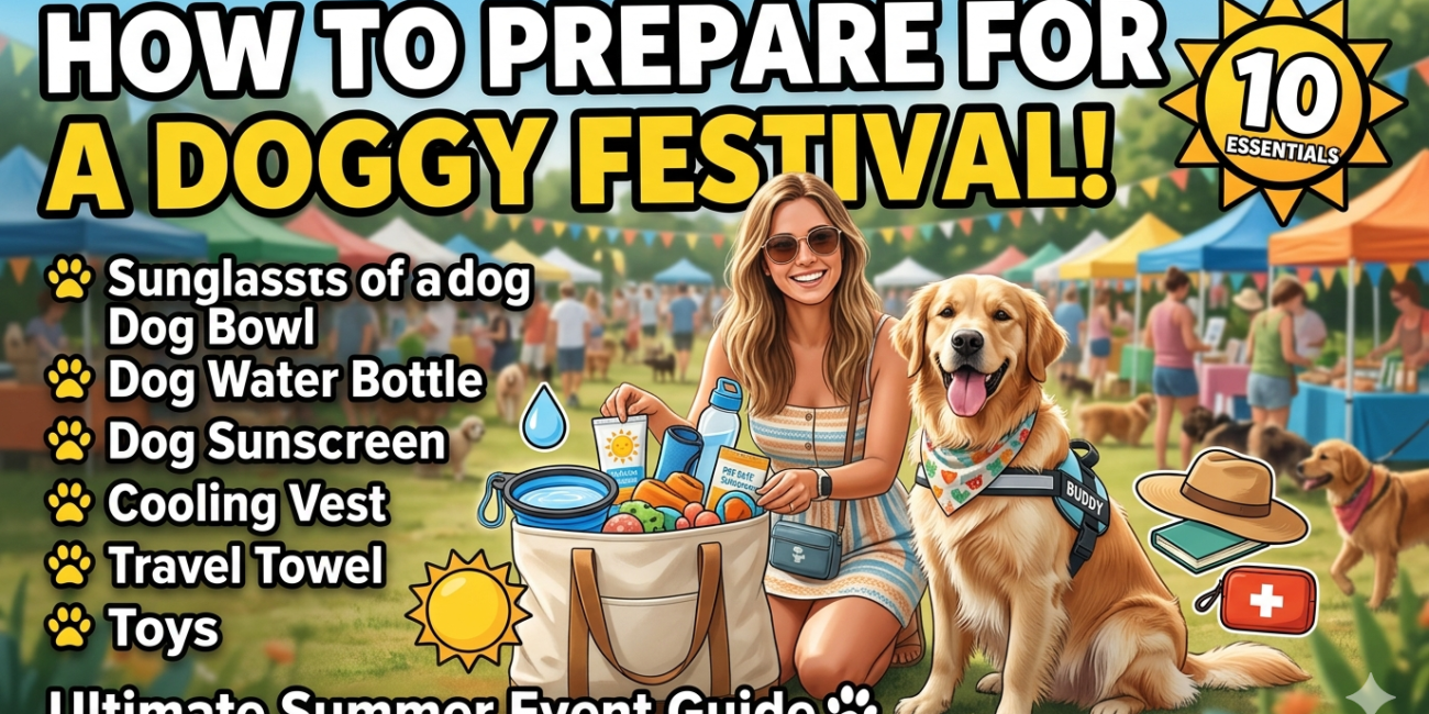 How to prepare for a doggy festival