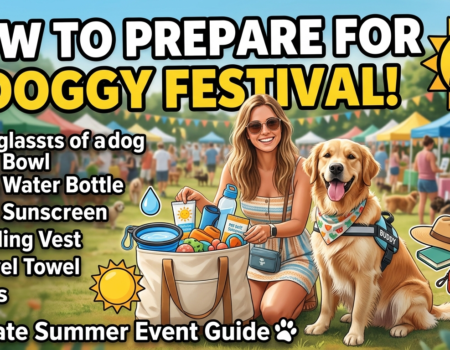 How to prepare for a doggy festival