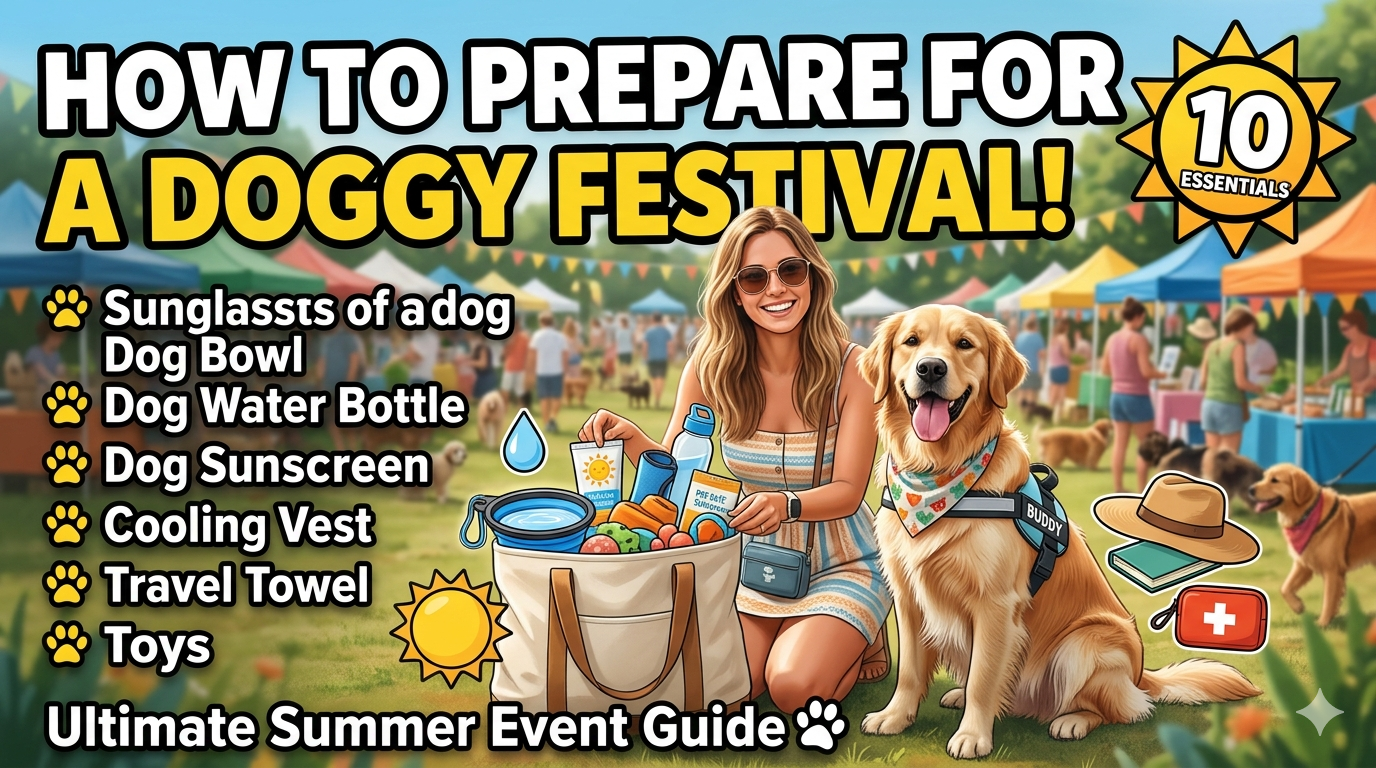 How to prepare for a doggy festival