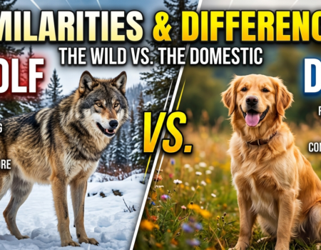 Similarities and Differences Between Dogs and Wolves