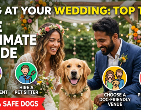 Top tips for having your dog at your wedding