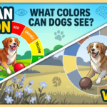 What colours can dogs see
