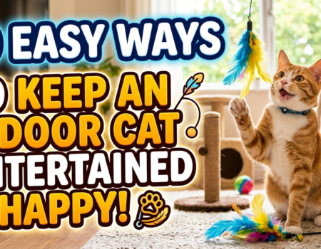 10 Easy Ways to Keep an Indoor Cat Entertained