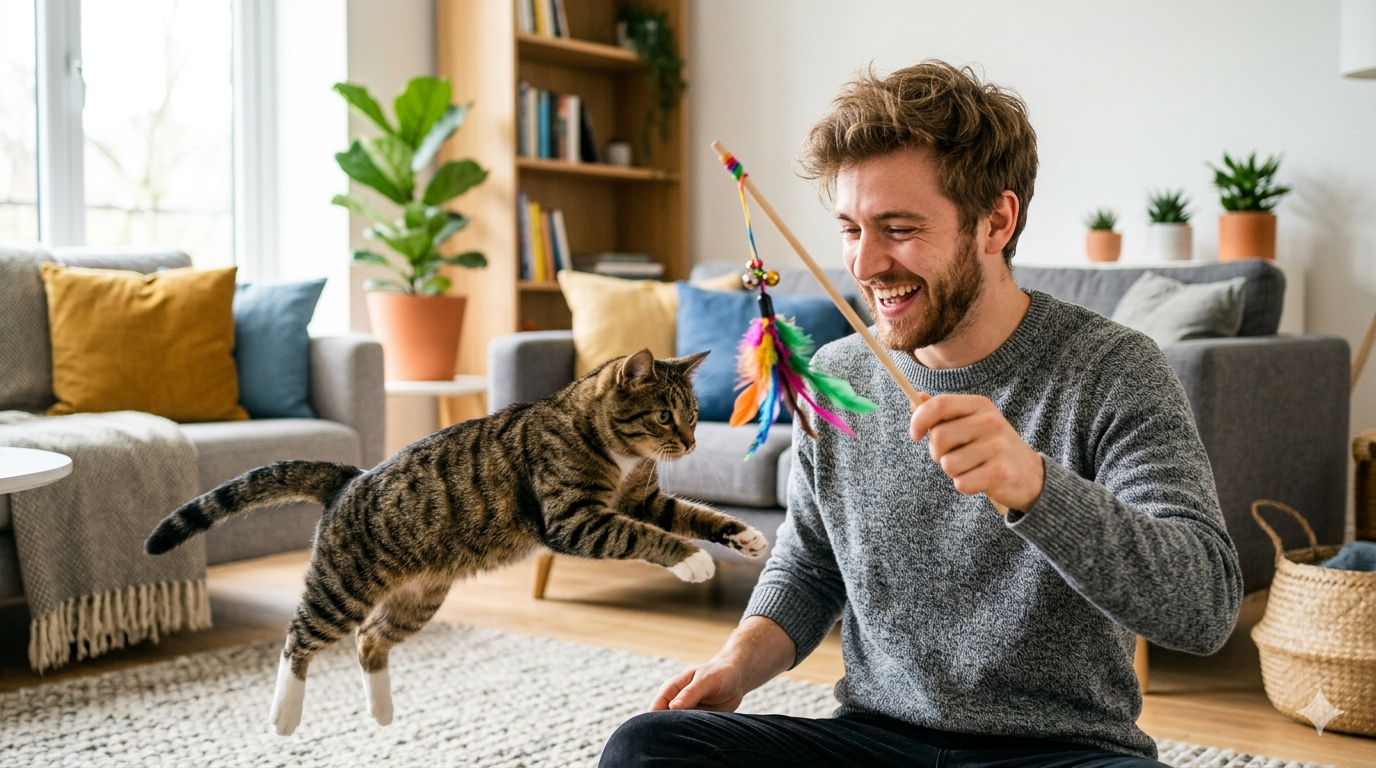 10 Easy Ways to Keep an Indoor Cat Entertained