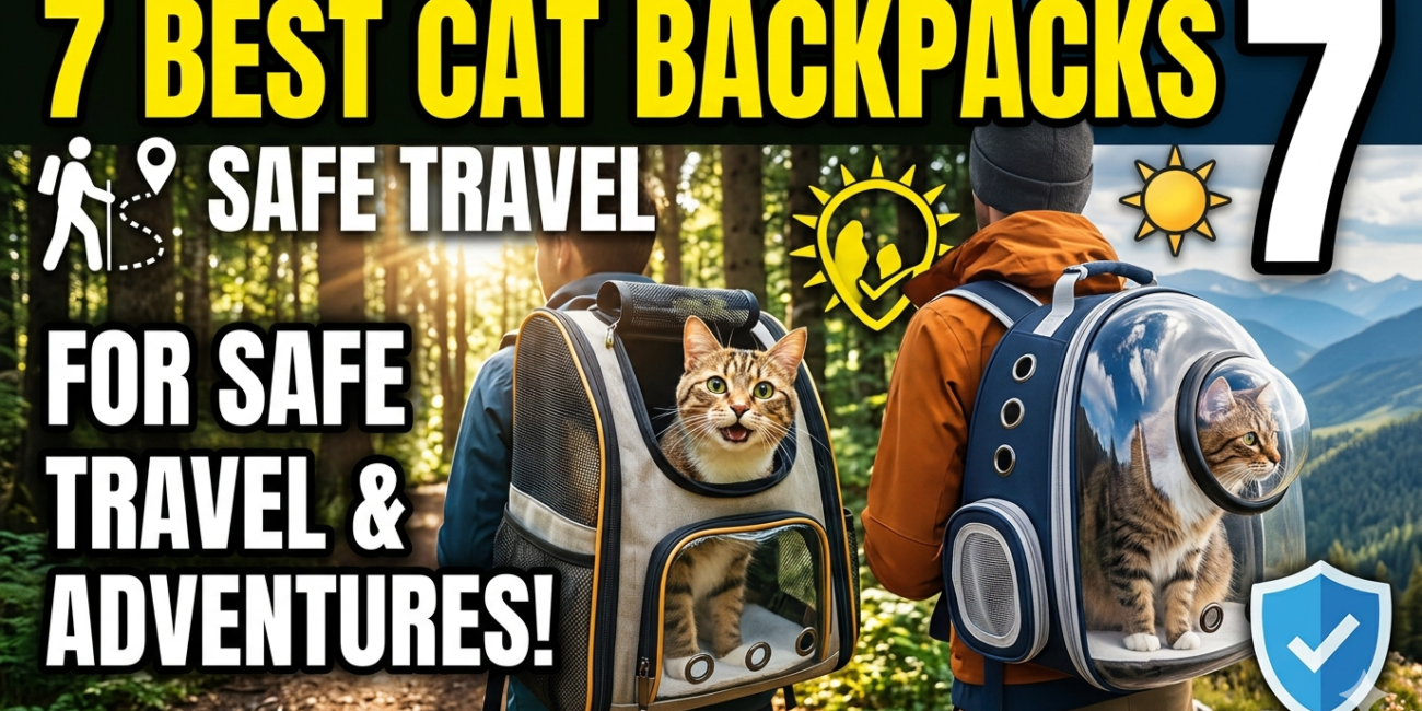 7 Best Cat Backpacks for Safe Travel