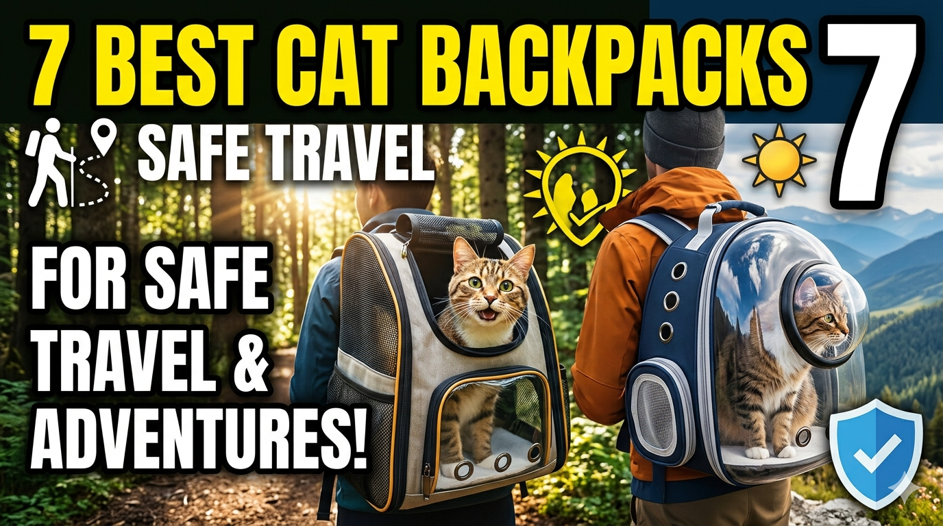 7 Best Cat Backpacks for Safe Travel
