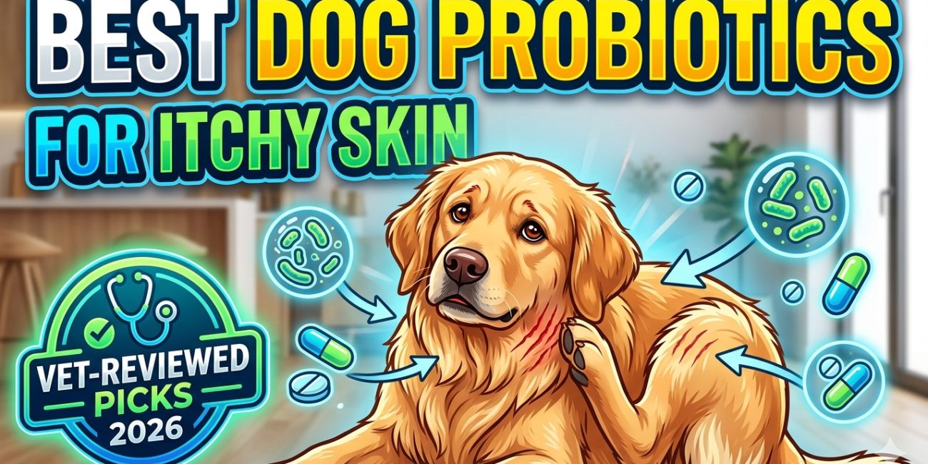 Best Dog Probiotics for Itchy Skin