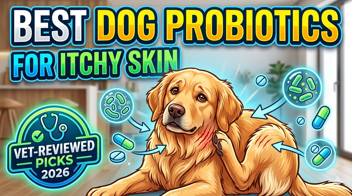 Best Dog Probiotics for Itchy Skin