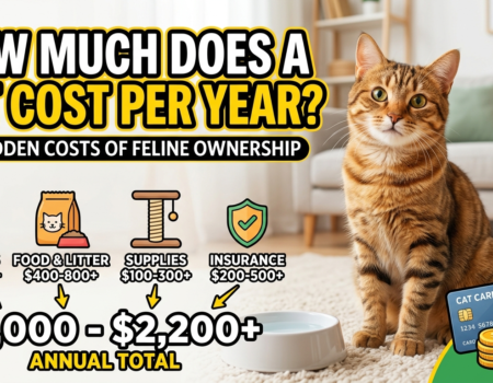 How Much Does a Cat Cost per Year