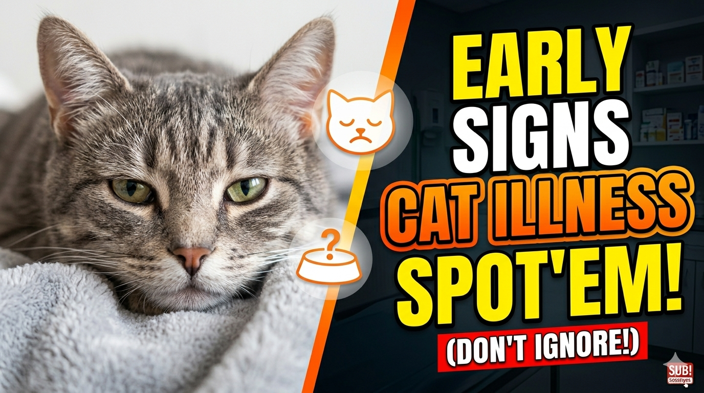 How to spot early signs of illness in cats