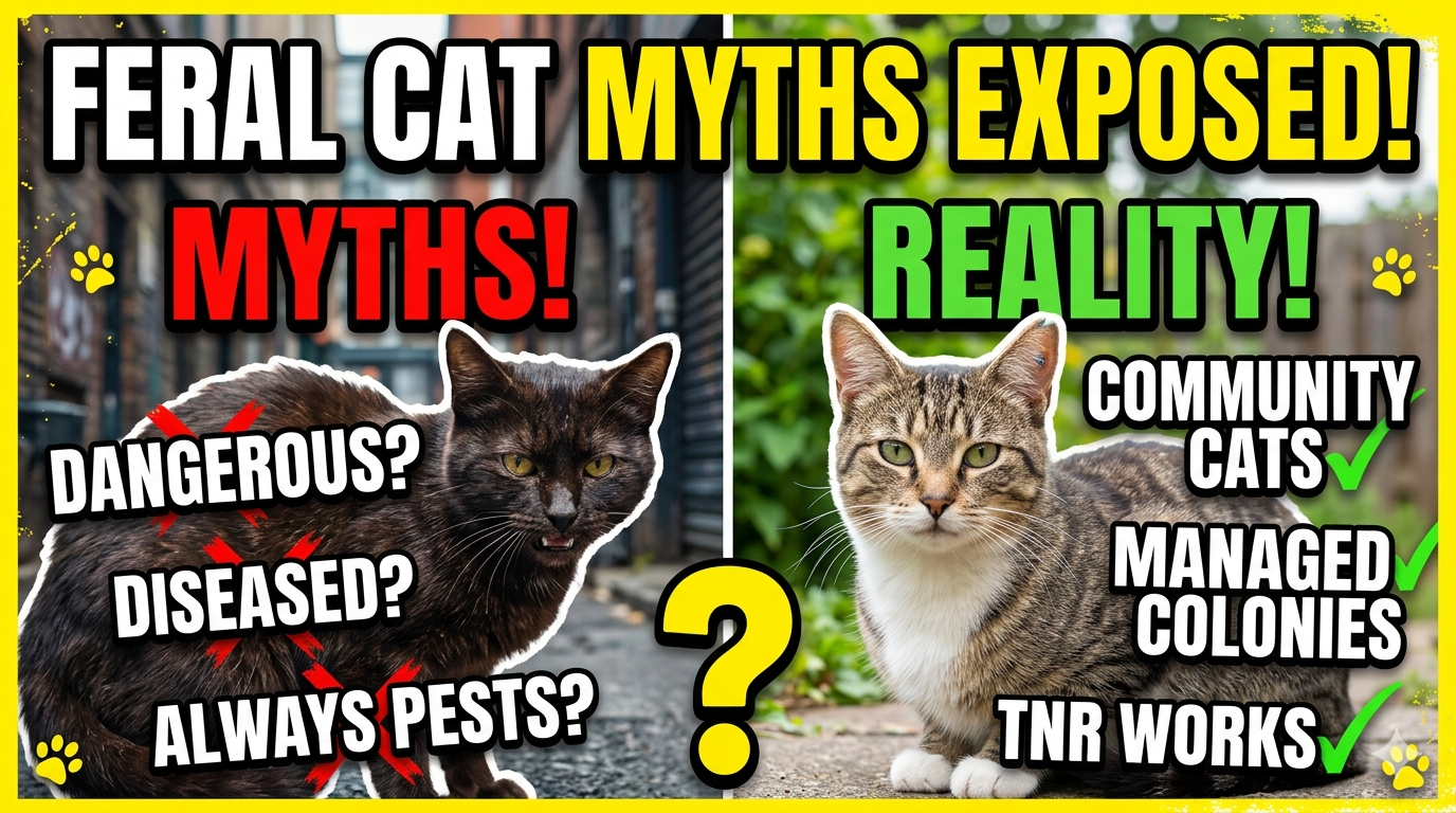 Myths and misconceptions about feral cats
