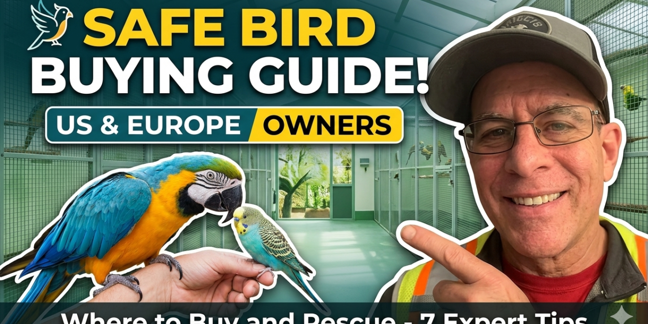 Where to Buy Pet Birds Safely