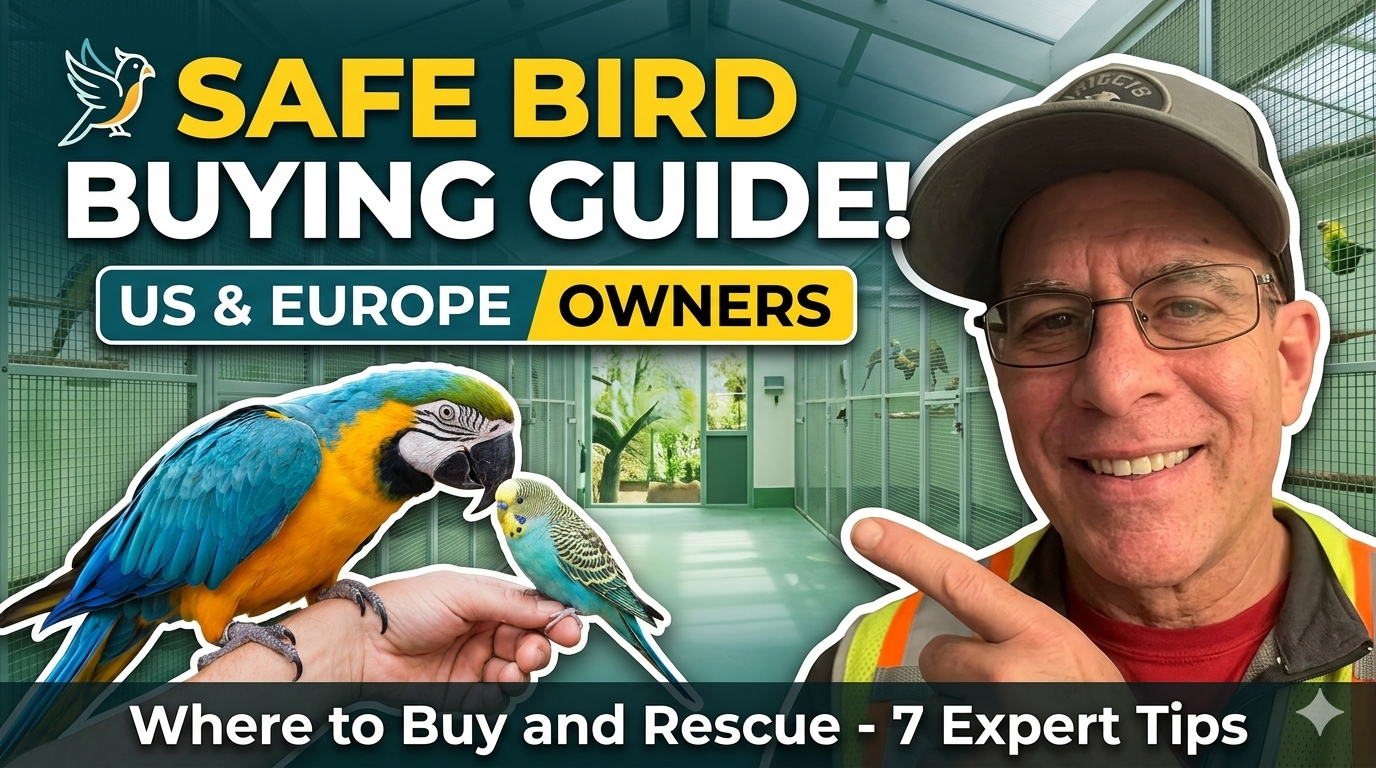 Where to Buy Pet Birds Safely