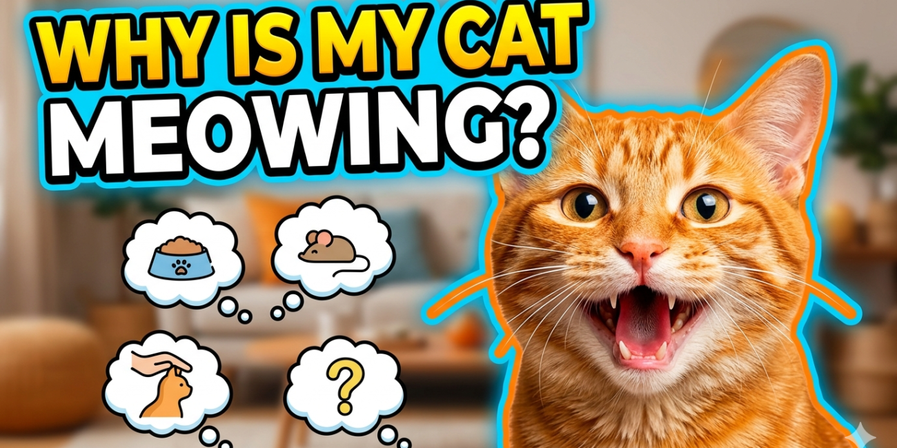 Why does my cat keep meowing