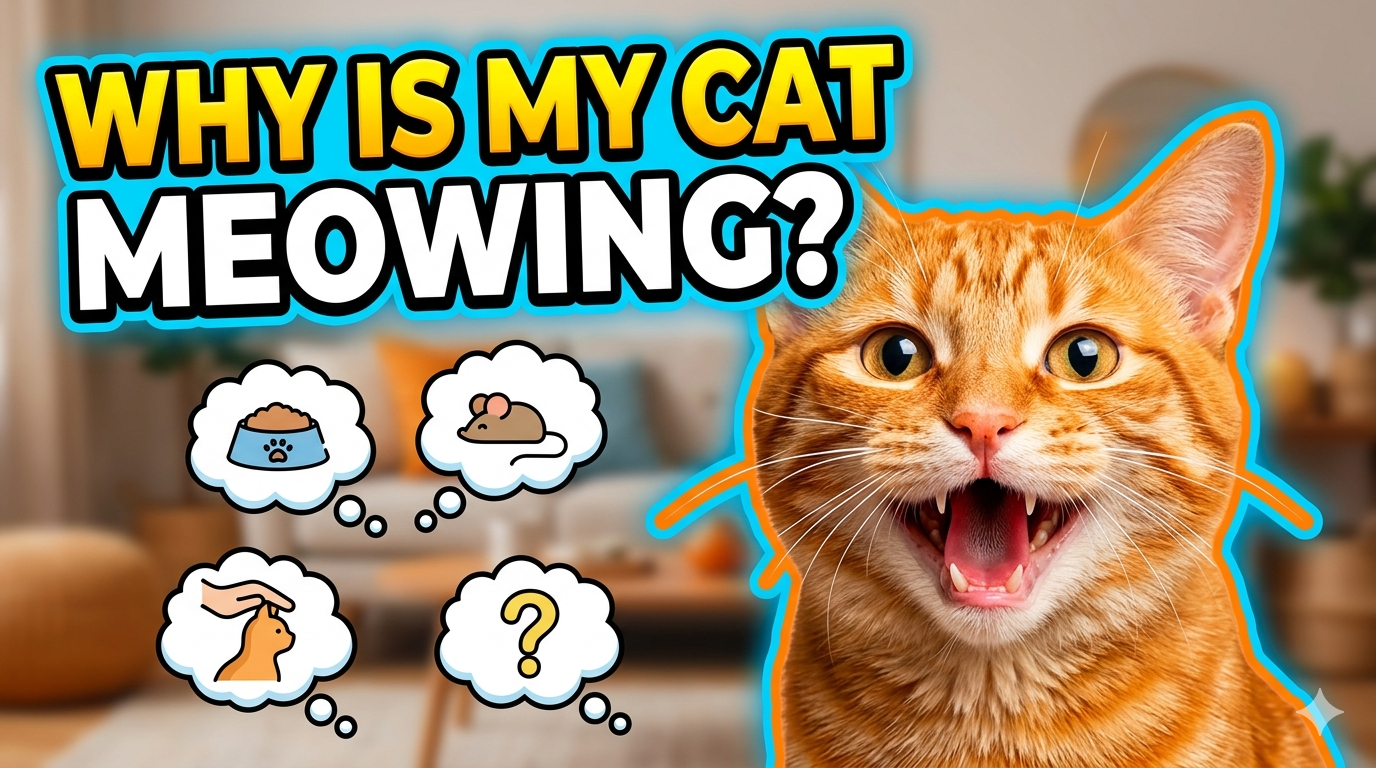 Why does my cat keep meowing