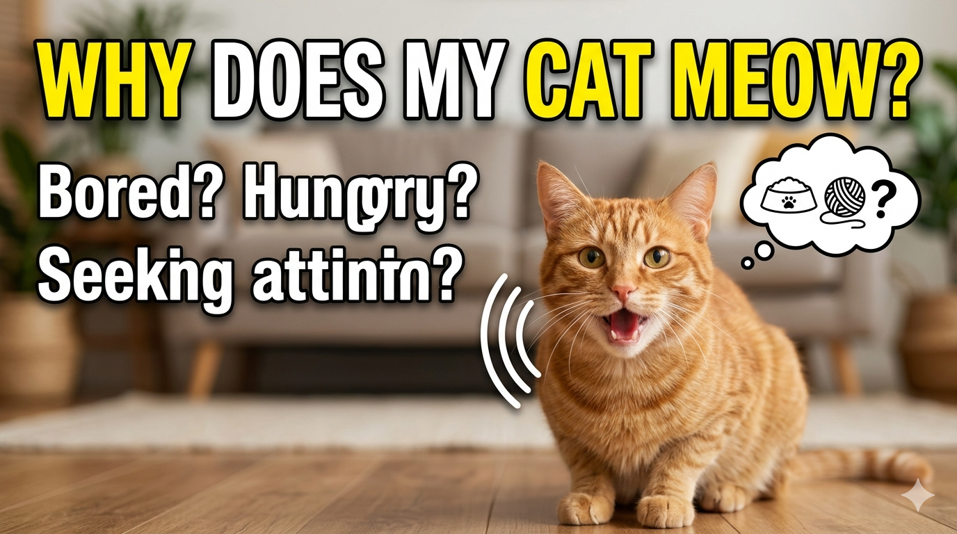 Why does my cat keep meowing