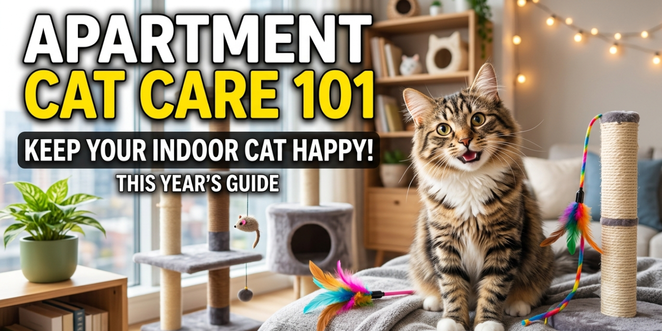 Apartment Cat Care 101