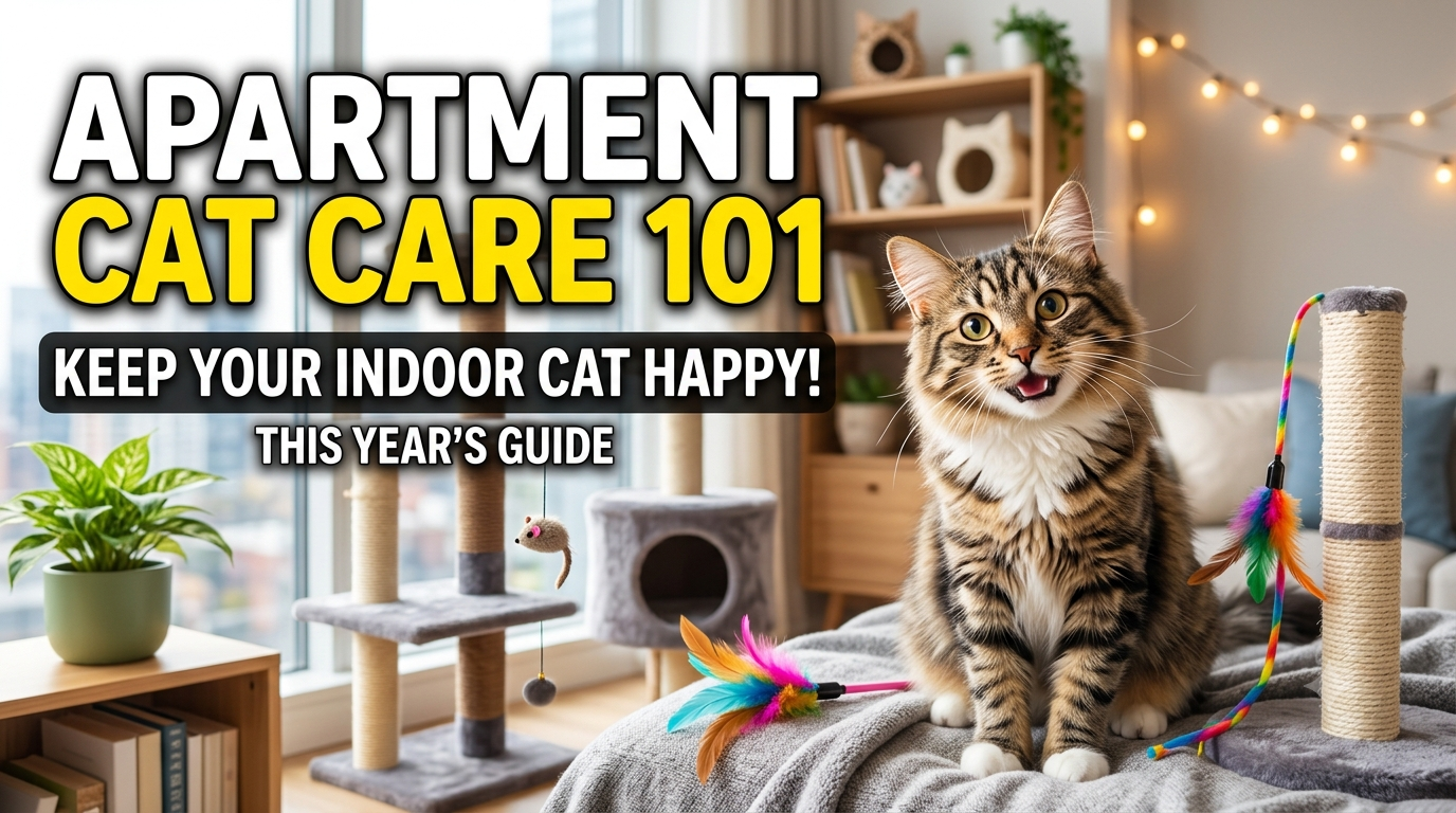 Apartment Cat Care 101