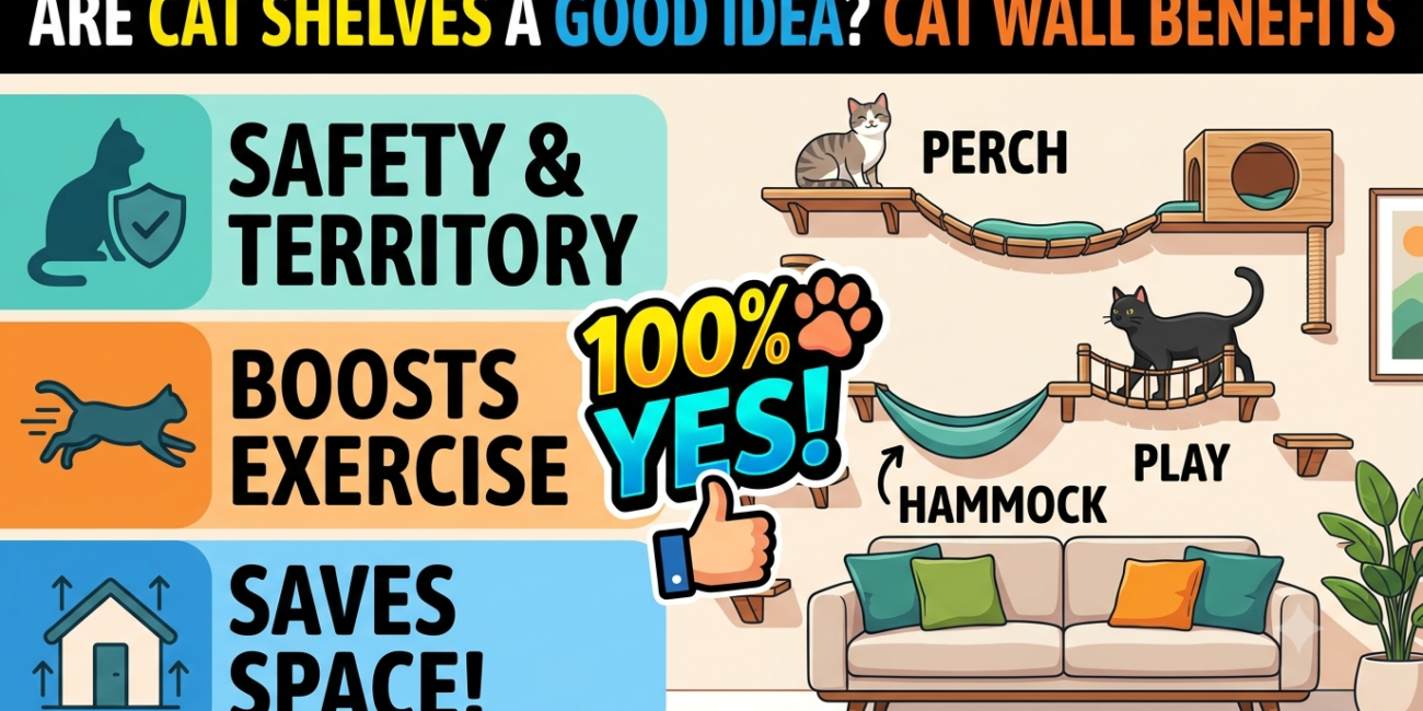 Are Cat Shelves a Good Idea