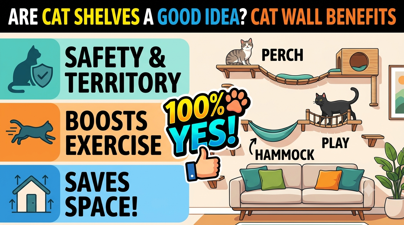 Are Cat Shelves a Good Idea