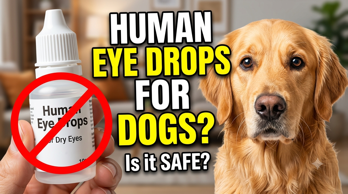 Can You Use Human Eye Drops on Dogs