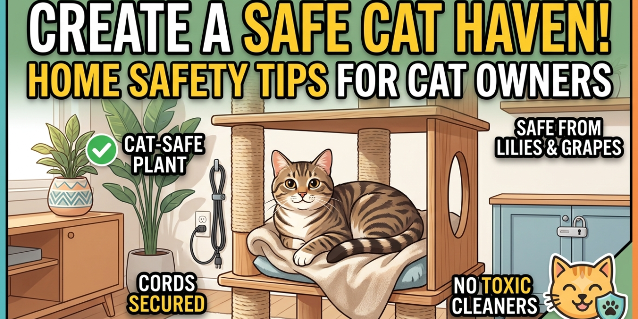 Home Safety Tips for Cat Owners