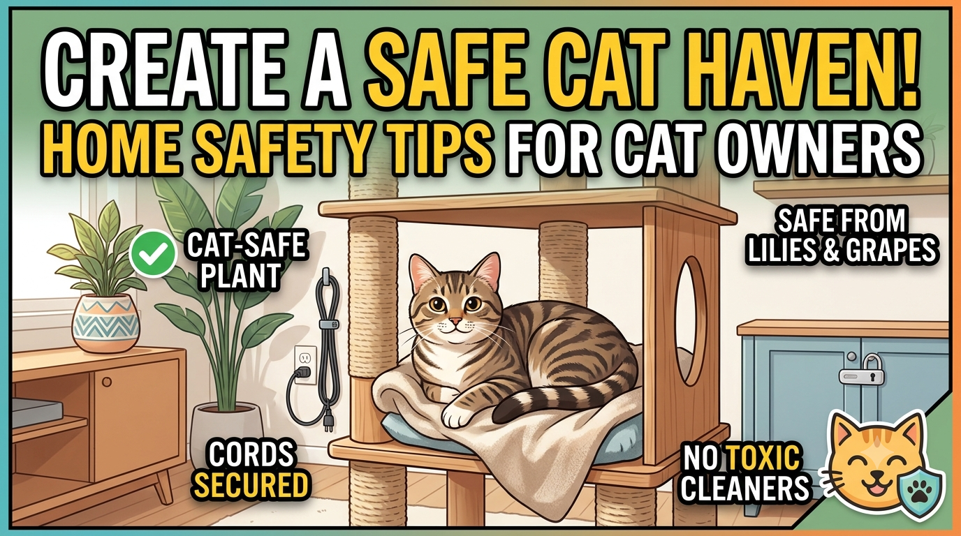 Home Safety Tips for Cat Owners