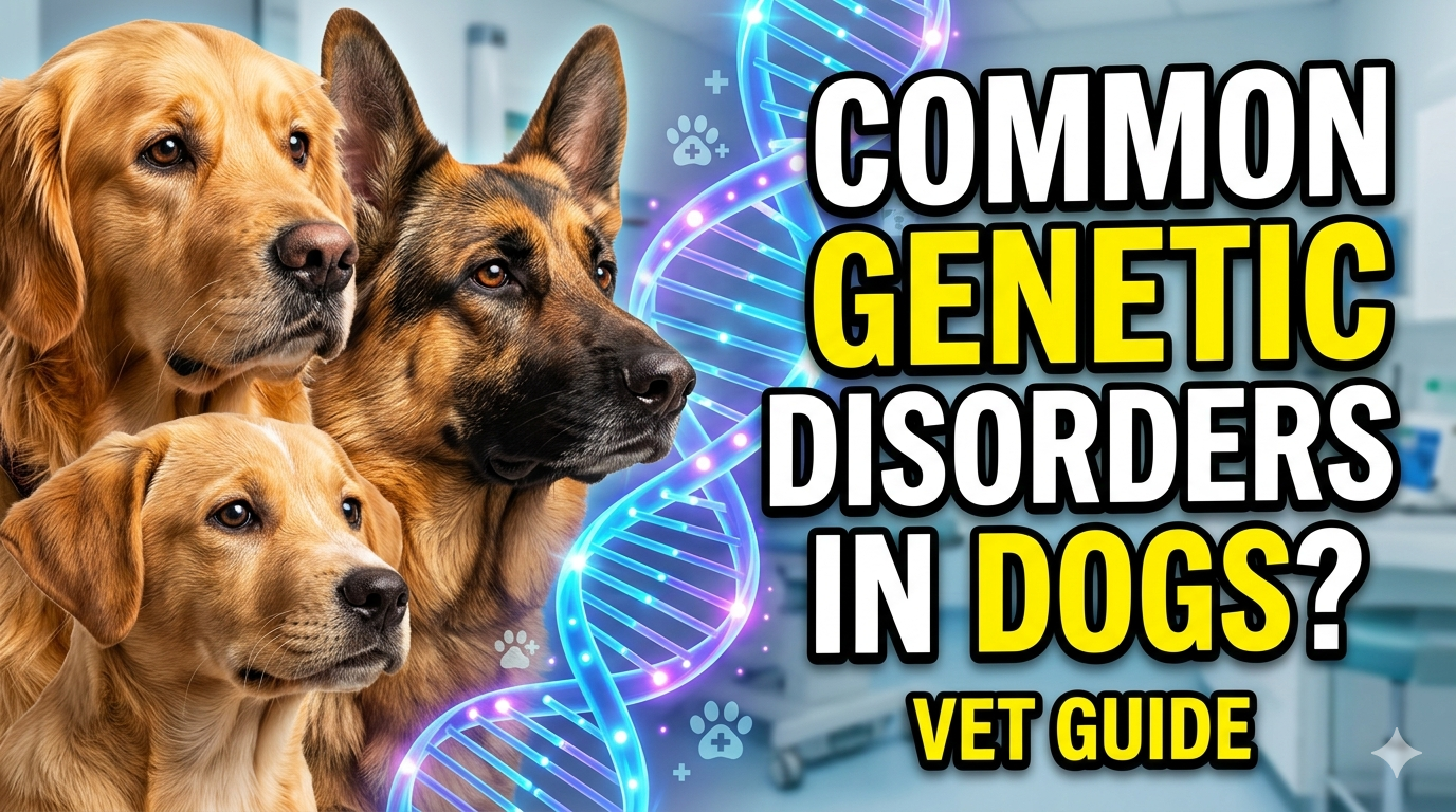 Most Common Genetic Disorders in Dogs