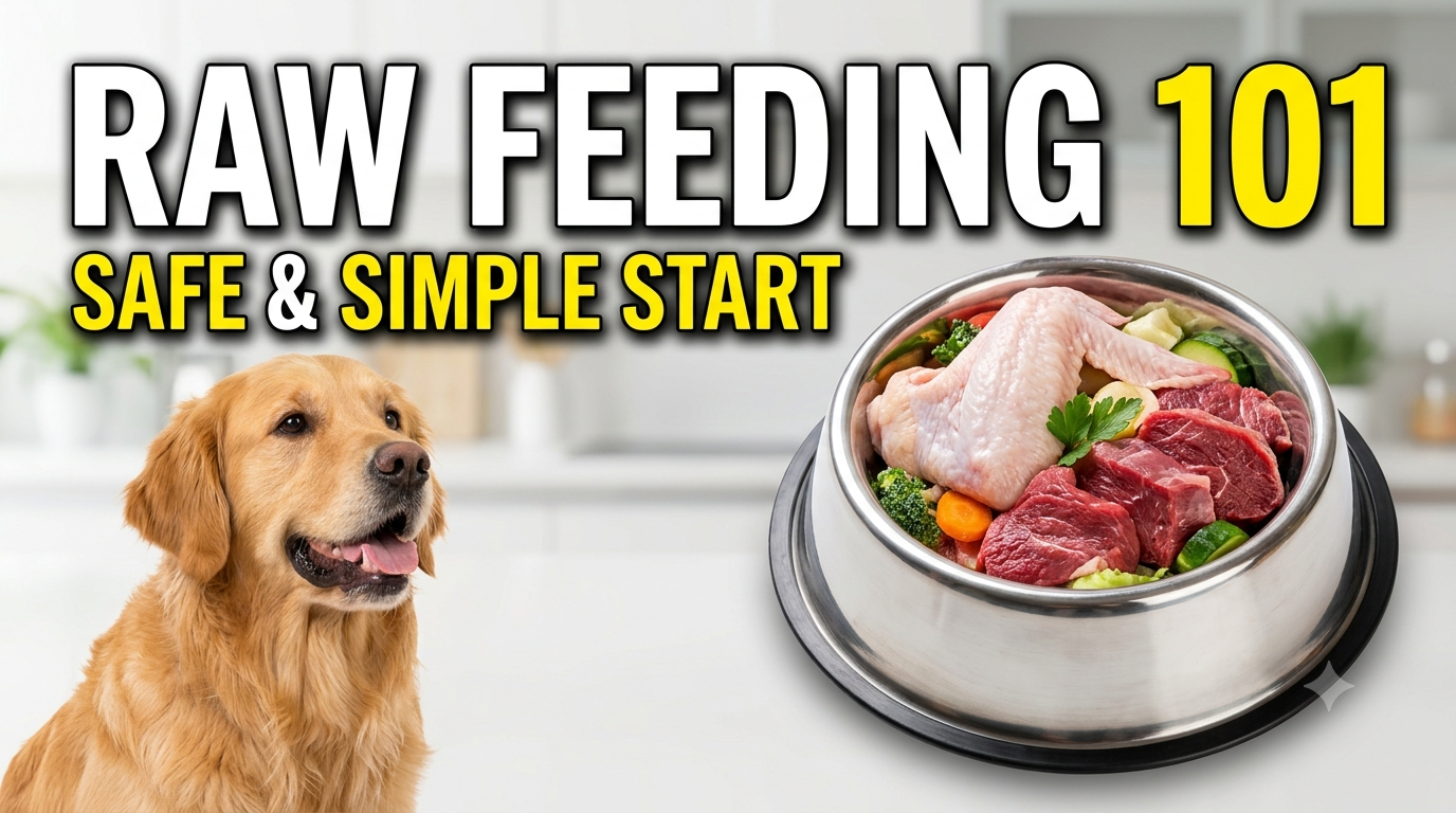 Raw Feeding for Dog Beginners