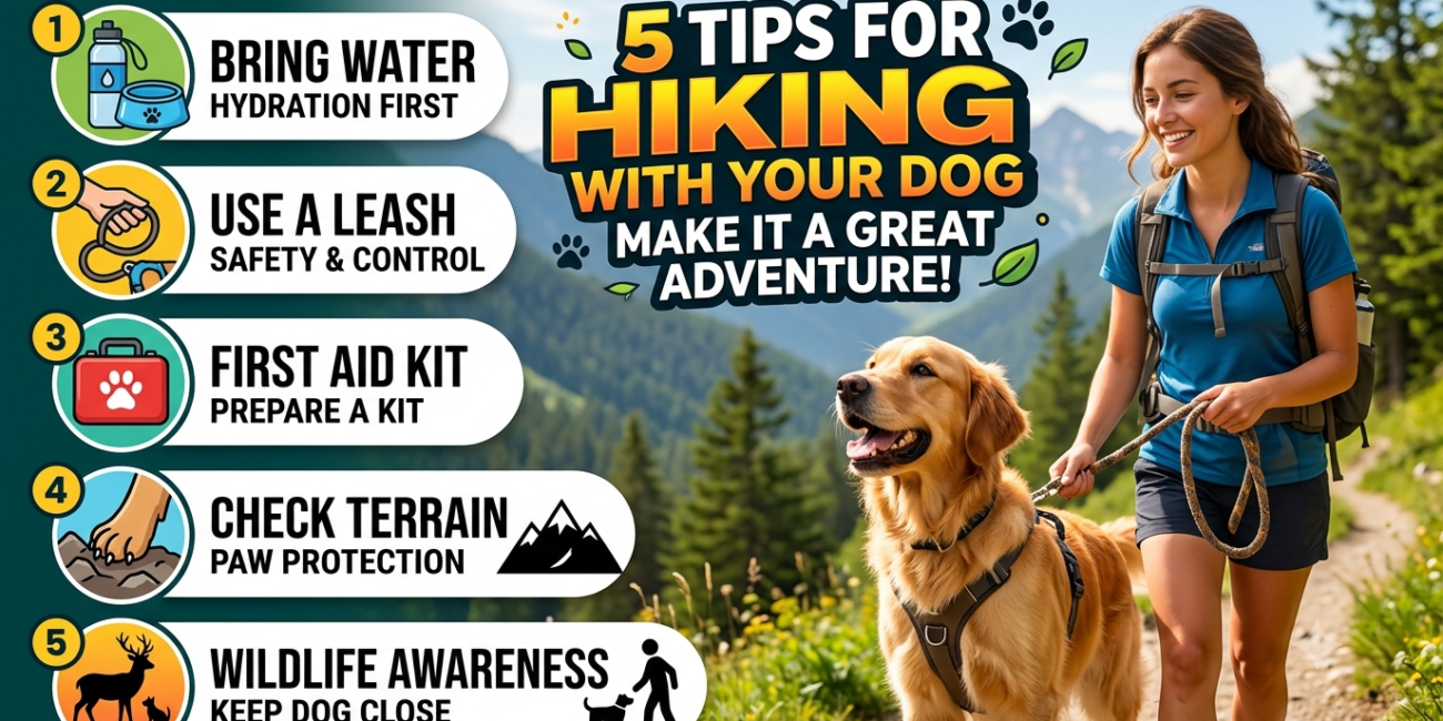 5 Tips for Hiking With Your Dog