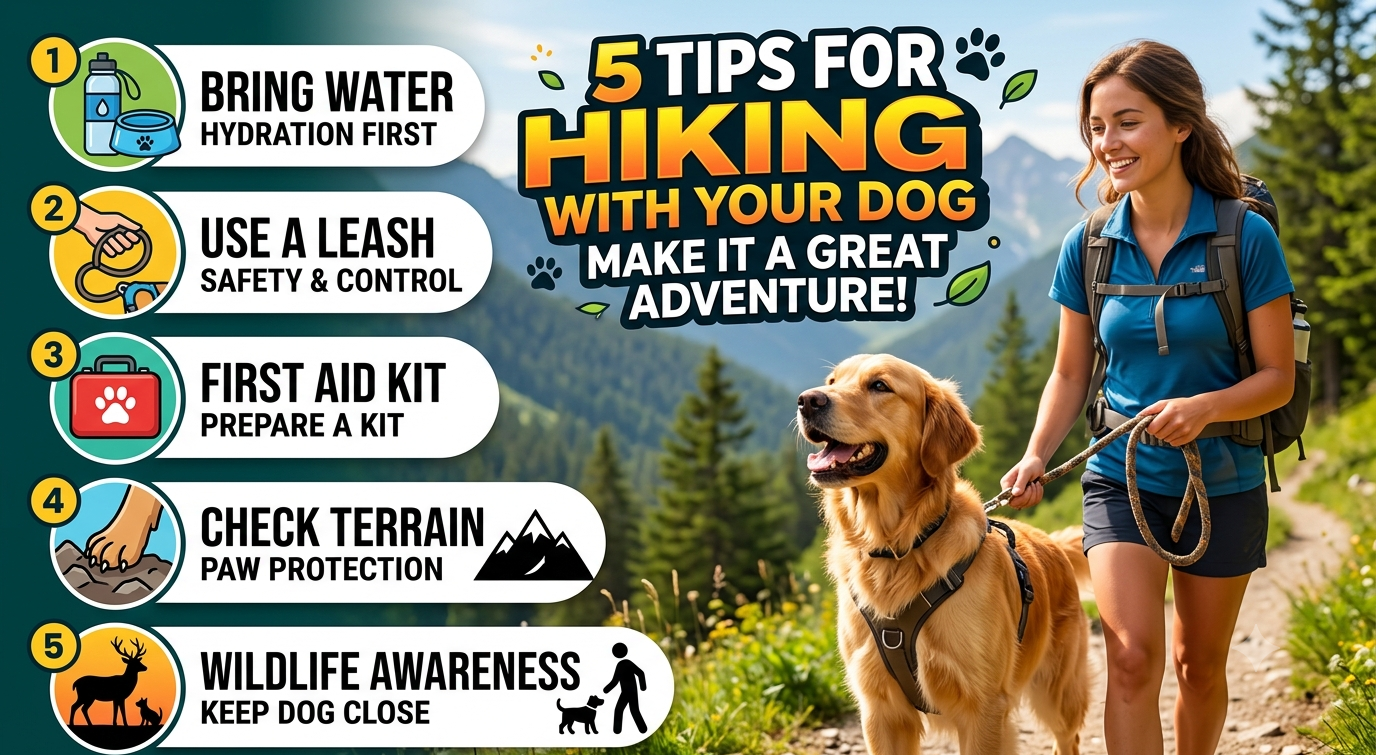 5 Tips for Hiking With Your Dog