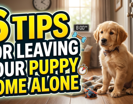 6 Tips For Leaving Your Puppy Home Alone