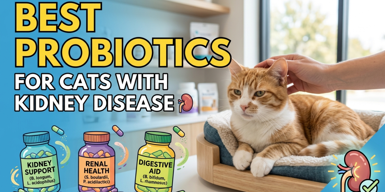 Best probiotics for cats with kidney disease