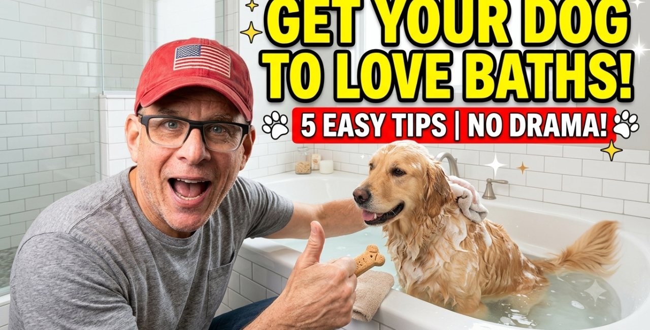 How to Get Your Dog to Love Baths