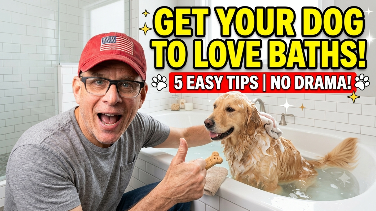 How to Get Your Dog to Love Baths