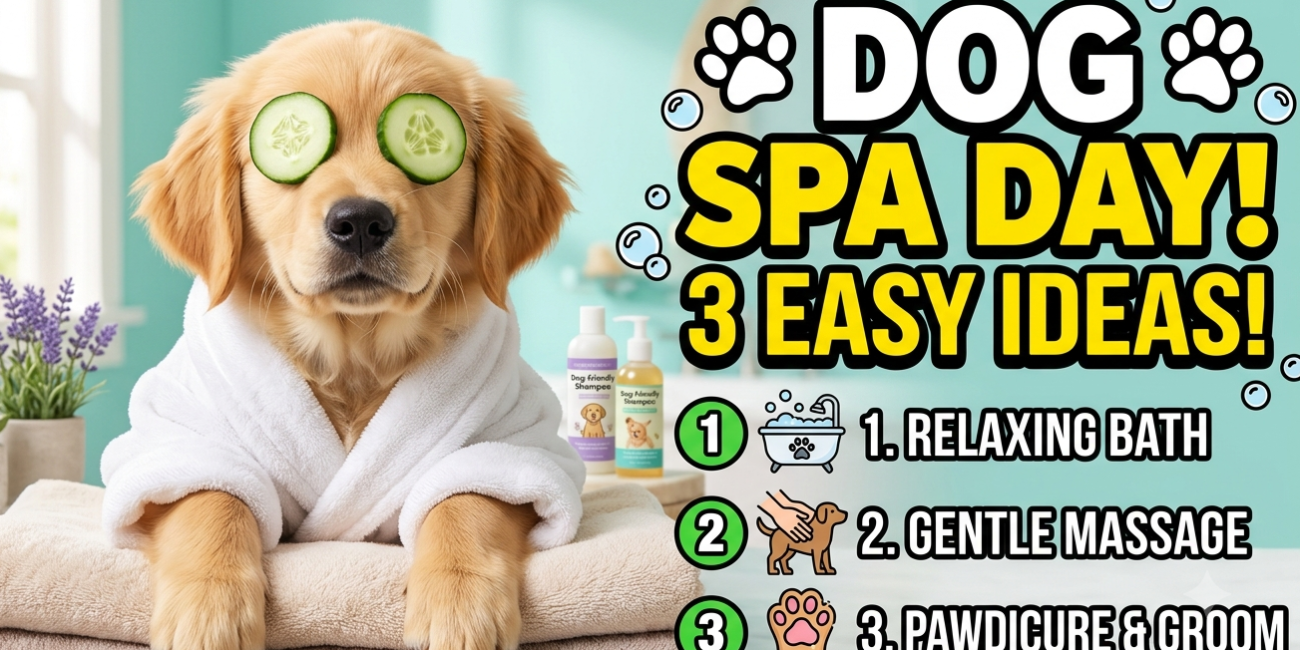 How to Give Your Dog a Spa Day