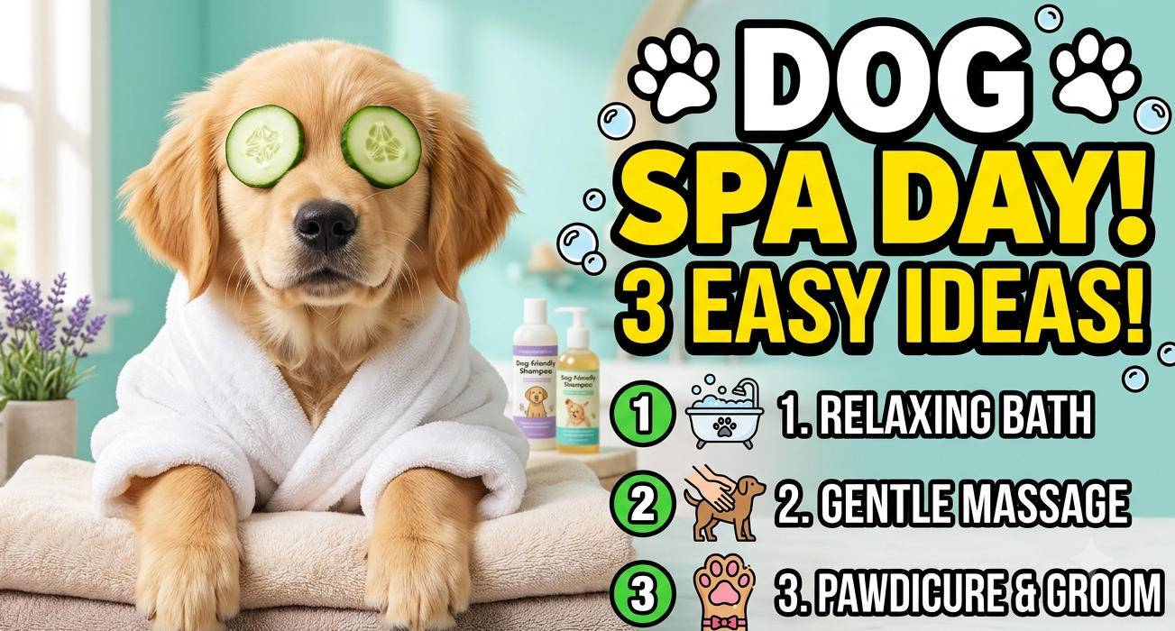 How to Give Your Dog a Spa Day